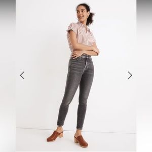 Madewell 10” skinny jeans in Oakwood 33T